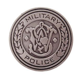   Military Police Tie Hat Pin Shooting Gun 9mm Ar15 Tactical