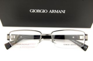 Brand New Giorgio Armani Eyeglasses Frames 630 27H Dark Ruthenium for 