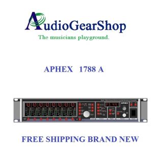 Aphex 1788A Remote Controlled 8 Channel Microphone Preamp Brand New 