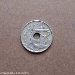 1949 spain espana 50 centimos coin from canada time left