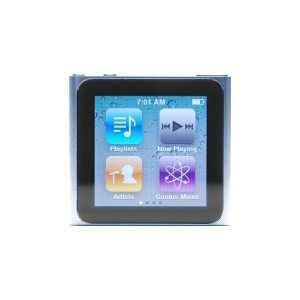 Apple iPod Nano 6th Gen Graphite 8gb Mint Condition w Premium 