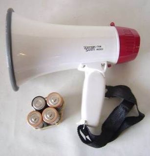   Handheld Megaphone Western Safety Battery Operated Batteries Included