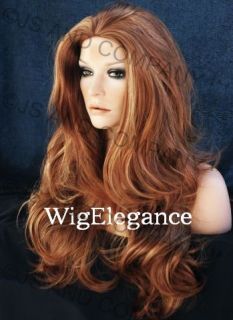 Lots of Layers and Volumn Long Loose Wavy Blonde Mix Wig w AH 27H613 