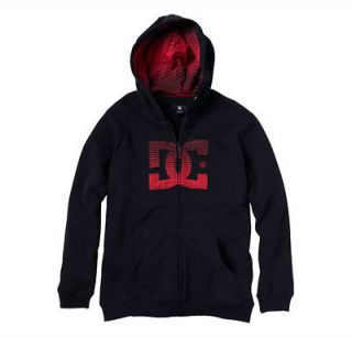 2013 dc kids treble zip up hoodie black red more
