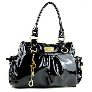 Fashion Faux Leather Handbag Womens Paint Hobo Shoulder Bag Totes 
