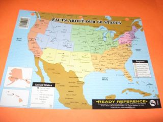 Facts About Our 50 States One Notebook Reference New