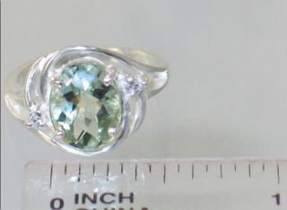 stone type green amethyst approximate stone size 10x8mm approximate 