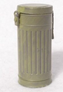 scale bbi wwii german africa corps dak gas mask canister 