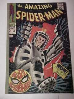 Amazing Spider Man #58 1968 Marvel Comics   A Pop Hollinger Rebuilt 