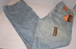 Axist Mens Authentic Vintage Denim Straight Leg Jeans Sizes 