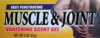 Family Care MUSCLE & JOINT Vanishing Scent Gel Relief for Arthritis 