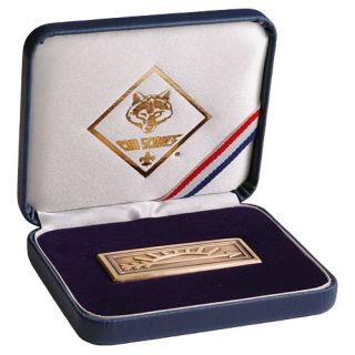 Boy Scouts Arrow of Light Coin Presentation Box Giftbox