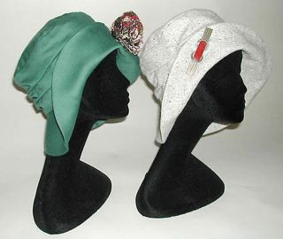 Folkwear Metropolitan Hat Pattern Vtg Retro 1910s WWI