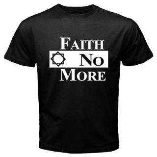 american metal rock band faith no more black t shirt