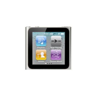 Apple iPod Nano Touch Screen 6th Generation Silver 16GB 16 GB Newest 