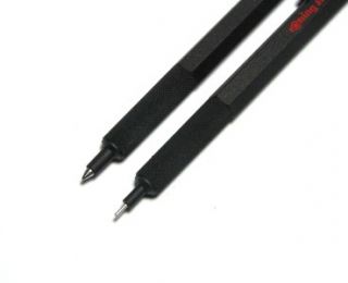 Rotring Original 600 Pen Pencil 0 7mm Set Black New
