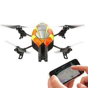 Parrot AR Drone Electric R C Quadricopter iPhone Andriod Compatable 