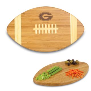  an image to enlarge georgia bulldogs bamboo touchdown cutting board 