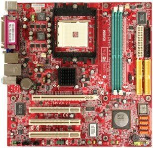 MSI MS 7145 Motherboard AMD Athlon 64 3400 Socket 754 2Gb Corsair DDR 
