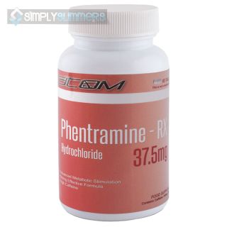 Atom Labs Phentramine RX 37 5mg Stong Slimming Diet Weight Loss Pills 