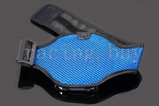   3GS 4 G 4S 4G iPod Touch Sports Gym Durable Velcro Armband Strap Blue