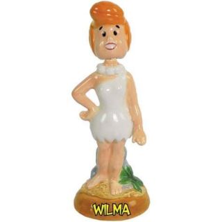    Flintstones Wilma BOBBLEHEAD Figurine DOLL Figure Head Hanna Barbera