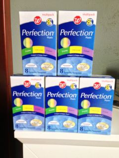 40  Perfection Plastic Tampons Lot of 5   8pks NEW FAST FREE 