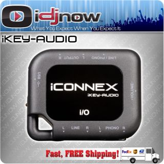 Ikey Audio Iconnex USB DJ Sound Card Audio Interface Open