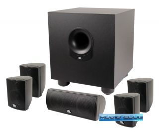 JBL SCS145.5 COMPLETE 6 PIECES HOME THEATER SPEAKER SYSTEM & 100W 