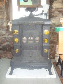 Antique Barstow Stove Co Wood Stove No 233 Orient 1887