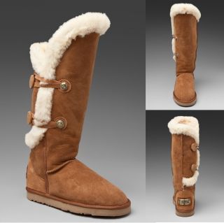 Australia Luxe Collective Womens Nordic Angel Shearling Chestnut Tall 
