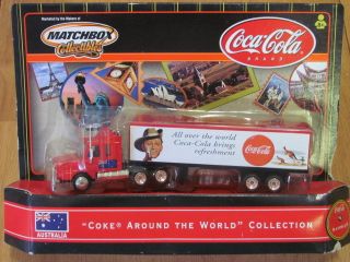 Coca Cola Matchbox Collectibles Scania Cab Australia 6