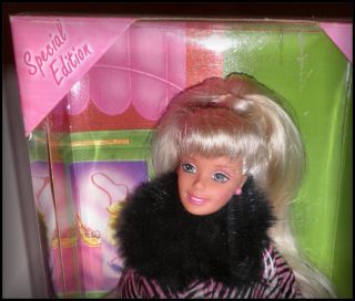 1997 Pink Box Special Edition Wild Style Barbie Doll