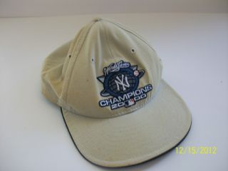 NY Yankees Baseball Cap New Era Low Profile MLB 2000 World Series Hat