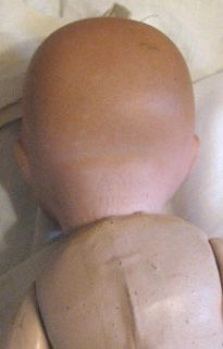 German Bisque head “Dream Baby” AM 351. Antique. 10” long. Hand 