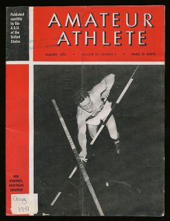1951 Amateur Athlete Decathlon Champion Bob Richards