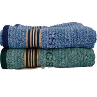 Stylish Stripe Pattern Cotton Hand Towel 2 Colors Bath New