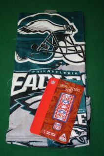 Philadelphia Eagles NFL Bath Towel and Wash Cloth Set by Mccarthur 