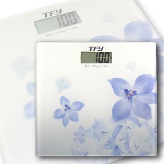 Slim Digital Bathroom Body Scale Weight 396lb Large LCD