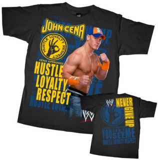 John Cena Never Give Up Hero T Shirt WWE Authentic XXL