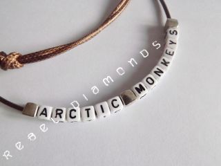 POP and ROCK BAND inspired surfer style necklace   or personalised 