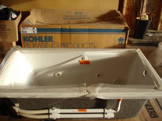Kohler Hourglass Jacuzzi Whirlpool Jet Bath Tub 3 4HP with Air Switch 