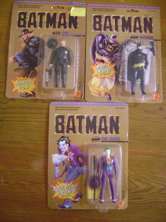 Batman 1989 Movie Set of 3 Action Figures Batman Joker Bob The Goon 
