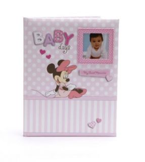 Disney Minnie Mouse Baby Girl Keepsake Record Memory Book