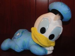 Baby Donald Duck Musical Plush Doll Stuffed Animal Toy Disney Mattel 