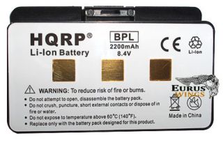 HQRP Battery Fits Garmin GPSMAP 276 276C 296 296C GPS