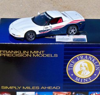 Franklin Mint LE 2004 Chevy Corvette Indy 500 Pace Car 1 24 MIB w 