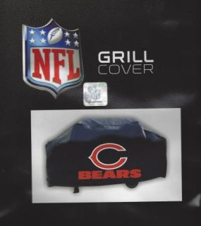 Chicago Bears Barbeque BBQ Gas Grill Cover Team Logo NFL Durable Vinyl 