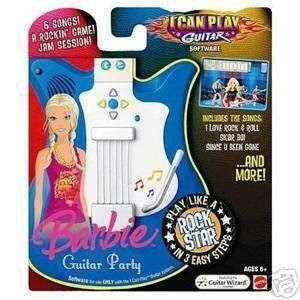 New Fisher Price I Can Play Guitar Barbie Guitar Party