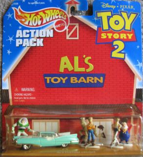 Disney Toy Story 2 Als Toy Barn Hot Wheels Set Diecast Car Plastic 